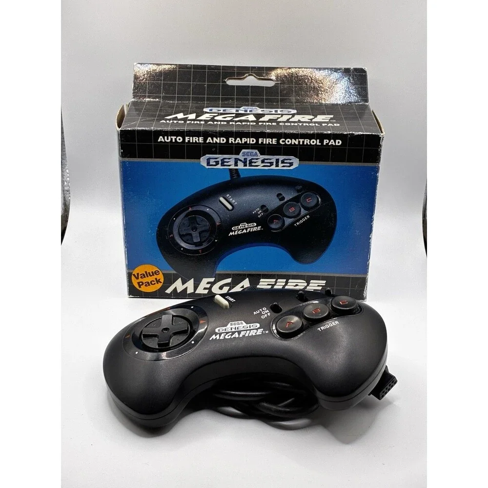 Sega Genesis Mega Fire Controller With Box